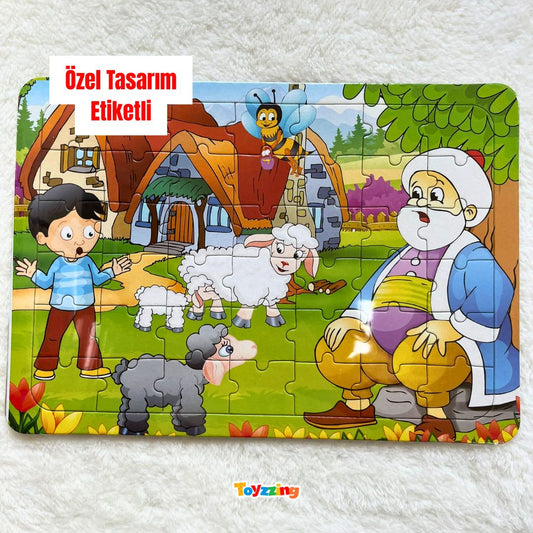Yapboz Özel Etiket Tasarımı