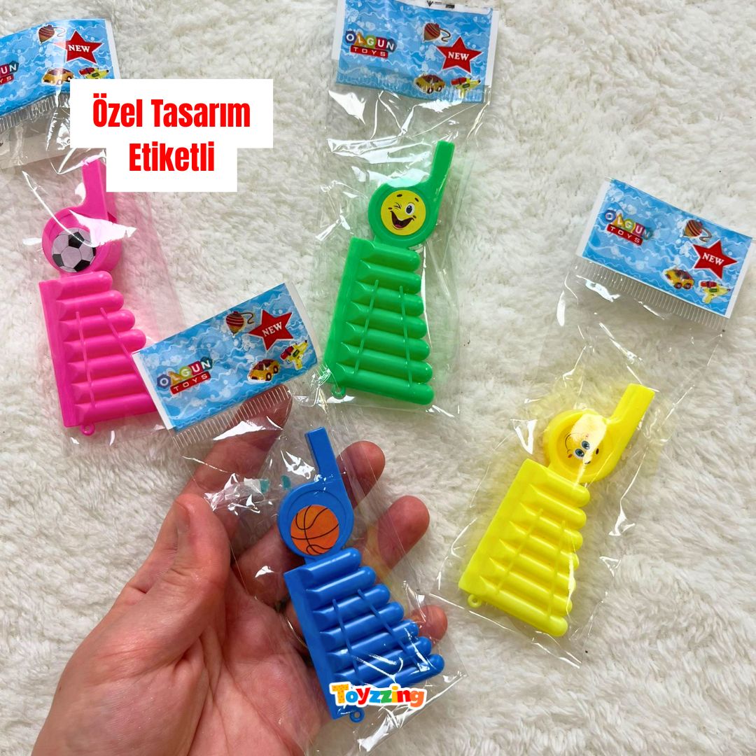 Mızıka Düdük Özel Etiket Tasarımı