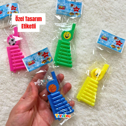 Mızıka Düdük Özel Etiket Tasarımı